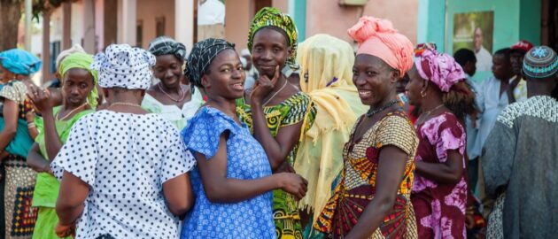 Women at a wedding in Guinea Bissau